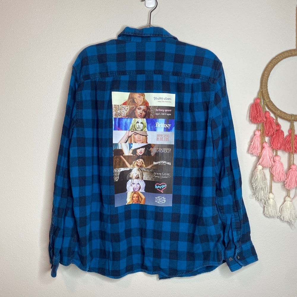 💿 Britney Albums Flannel 🌹